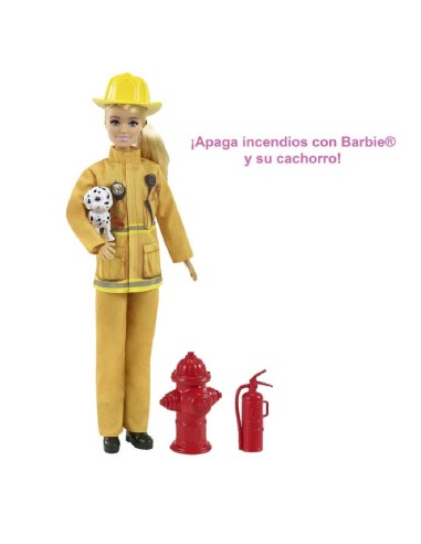 BARBIE MUÑECA BOMBERA