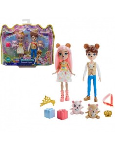 ROYAL ENCHANTIMALS BONITA BEAR Y BANNON 