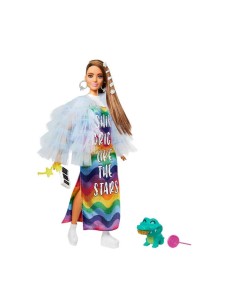 BARBIE EXTRA VESTIDO ARCOIRIS