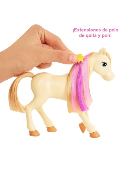BARBIE- CABALLO PEINADOS DIVERTIDOS
