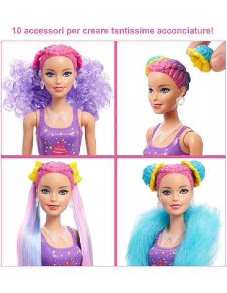 BARBIE COLOR REVEAL PEINADOS CUPCAKE