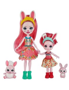 ENCHANTIMALS MUÑECAS HERMANAS BREE Y BED