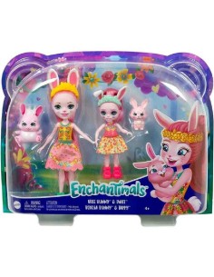 ENCHANTIMALS MUÑECAS HERMANAS BREE Y BED 2