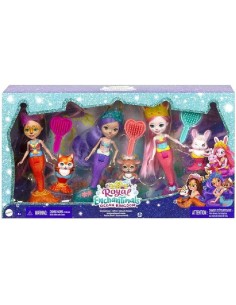 MUÑECA SIRENA ENCHANTIMALS SET 3 UNIDADE