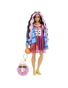 BARBIE EXTRA CAMISETA MALIBU MUÑECA Y MA