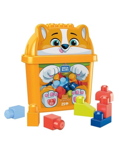 CUBO BLOQUES ANIMALITO FISHER PRICE MEGA