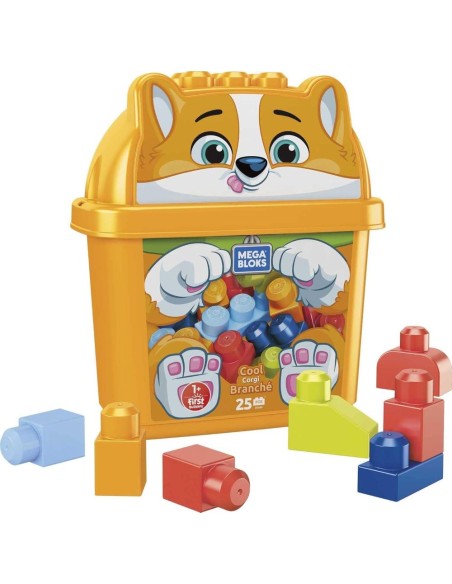 CUBO BLOQUES ANIMALITO FISHER PRICE MEGA