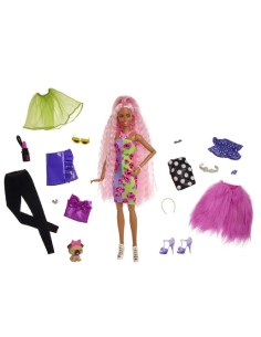 BARBIE EXTRA DELUXE ABRIGO ROSA