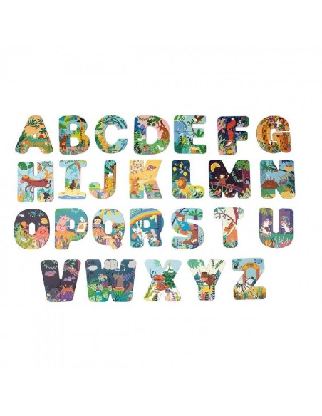 MI SUPERPUZLE - LETRAS 4 AÑOS