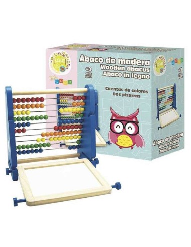 ABACO DE MADERA CON PIZARRA