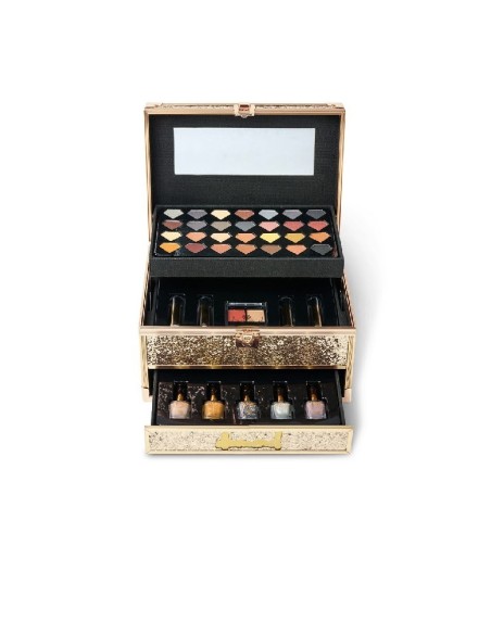 MALETIN MAQUILLAJE 3 PISOS FULL DIAMOND