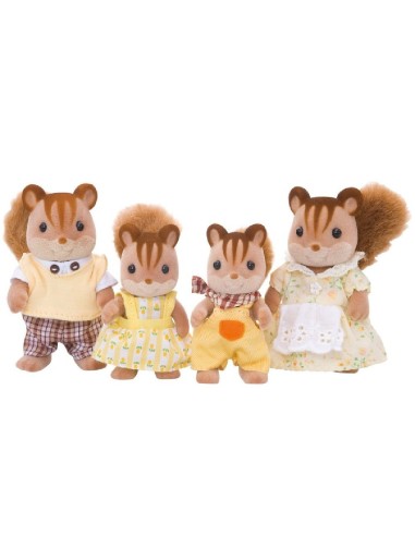 Familia Ardilla de la Nuez Sylvanian Fam