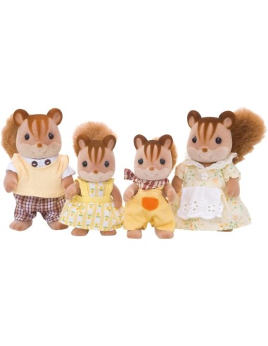 Familia Ardilla de la Nuez Sylvanian Fam