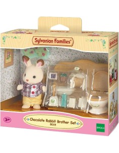 Set de baño Coco Conejo Chocolate Sylvan