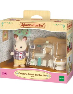 Set de baño Coco Conejo Chocolate Sylvan 2