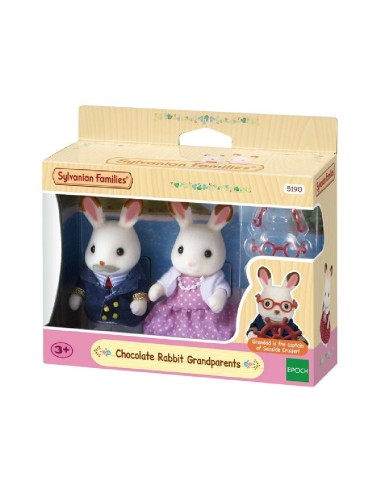 ABUELOS CONEJOS CHOCOLATE SYLVANIAN FAMI