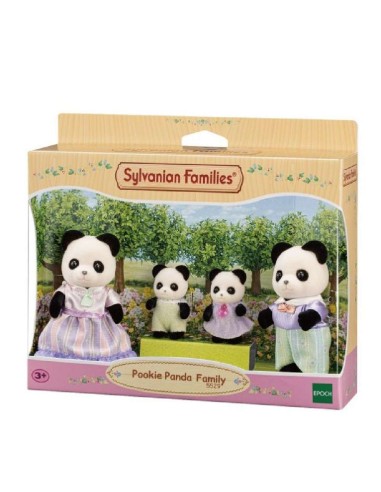 Familia Panda Pookie Sylvanian Families