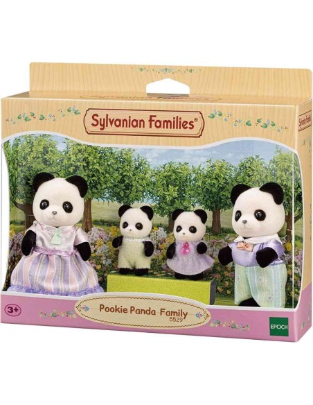 Familia Panda Pookie Sylvanian Families