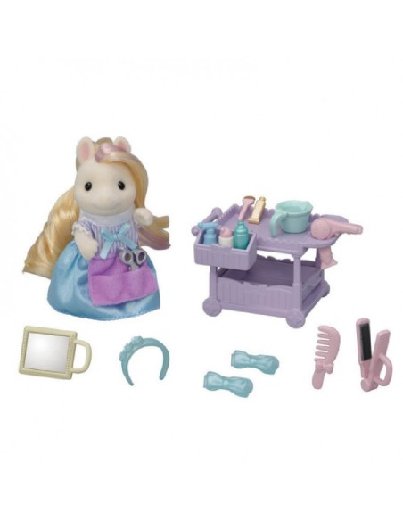 SYLVANIAN FAMILIES SET ESTILISTA PONY SE