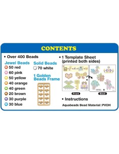AQUABEADS - SET DE JOYAS DORADAS 2