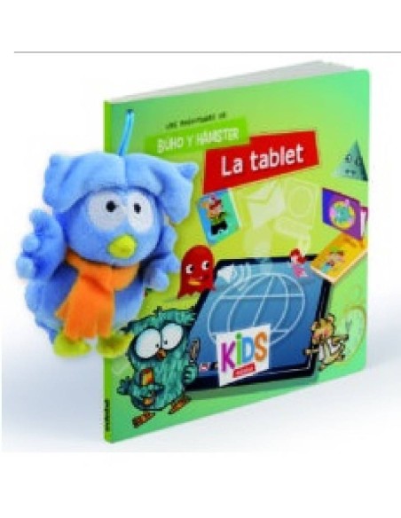 LIBRO BUHO Y HAMSTER: LA TABLET
