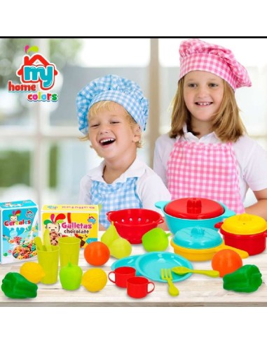 SET ACCESORIOS COCINA & COMIDAS-31 UDS