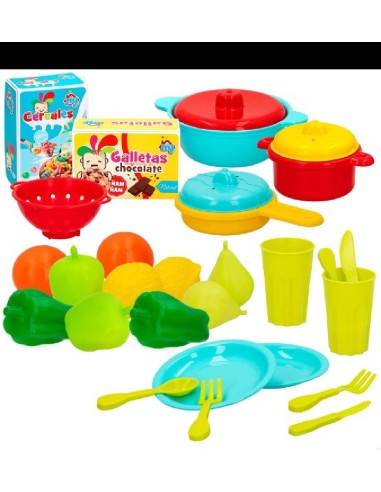 SET ACCESORIOS COCINA & COMIDAS-31 UDS