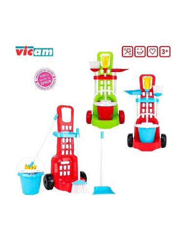 CARRITO DE LIMPIEZA CON CUBO