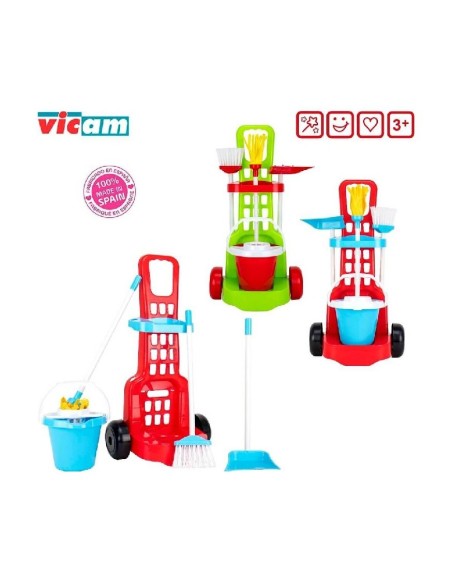 CARRITO DE LIMPIEZA CON CUBO