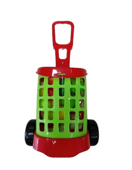 CARRITOS + ALIMENTOS (COLORES SURTIDOS)