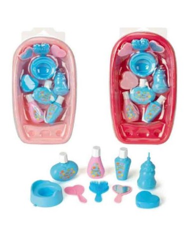 SET BAÑERA ASEO CON ACCESORIOS