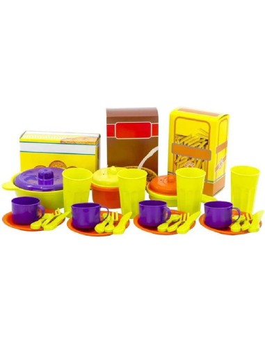 SET CUBO ACCESORIOS MENAJE 34 PIEZAS