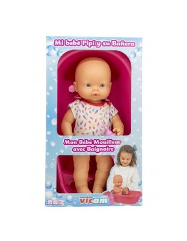 BEBE PIPI BAÑERA CAJA VICAM