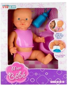 BABY PIPI CON ORINAL Y BIBERON