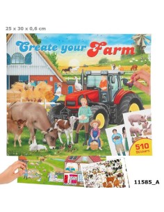 CREATE YOUR FARM CUARDERNO PARA COLOREAR