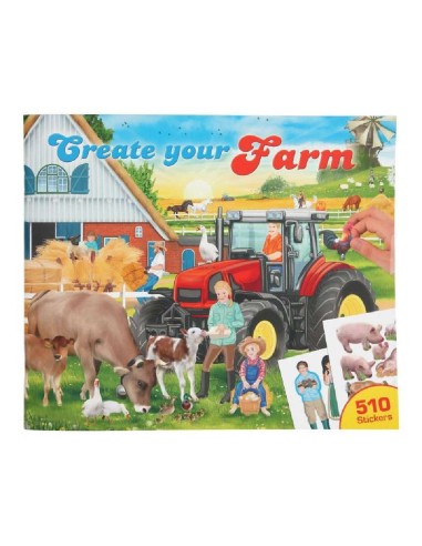 CREATE YOUR FARM CUARDERNO PARA COLOREAR