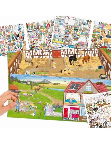 CREATE YOUR FARM CUARDERNO PARA COLOREAR