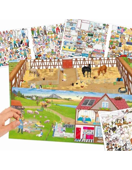CREATE YOUR FARM CUARDERNO PARA COLOREAR