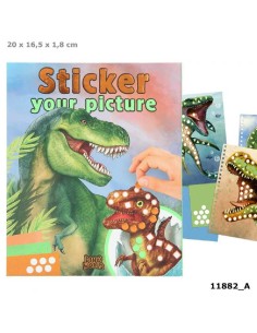 DINO WORLD STICKER YOUR PICTURE PEGATINA