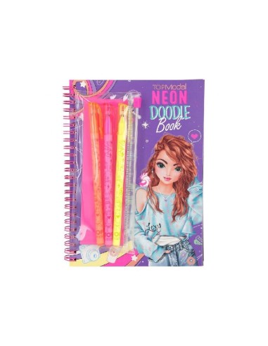 TOPModel Doodle Book neón con set de bol