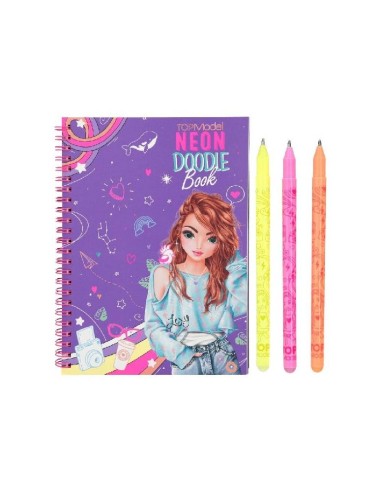 TOPModel Doodle Book neón con set de bol