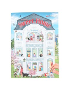 LIBRO PEGATINAS CASA CREATE YOUR SWEET H 2