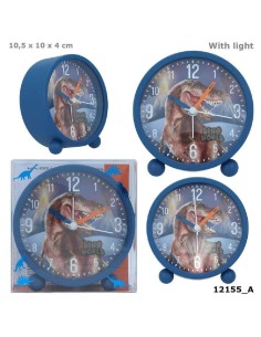 DINO WORLD RELOJ DESPERTADOR DINOSAURIOS