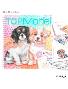 CREATE YOUR TOPMODEL DOGGY COLOURING BOO