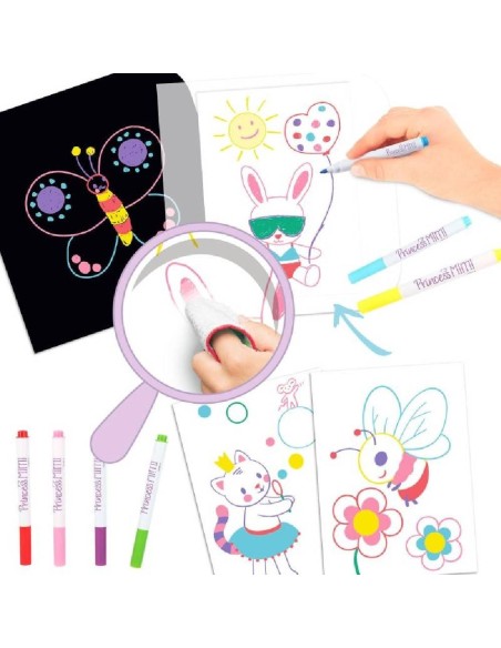 PRINCESS MIM LIBRO PARA PINTAIR Y BORRAR