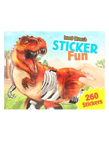 DINO WORLD STICKER FUN