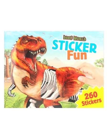 DINO WORLD STICKER FUN