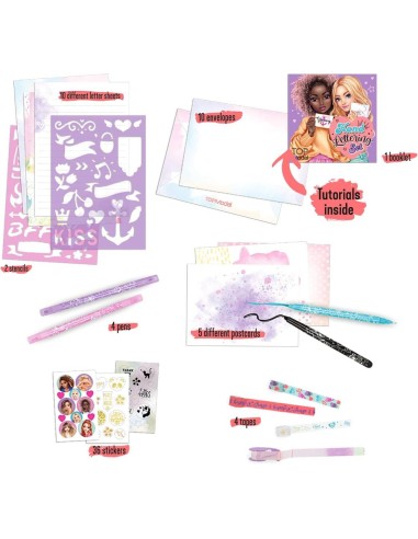 TOPModel Set de Cartas y Lettering Box