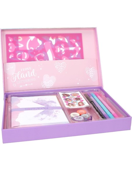 TOPModel Set de Cartas y Lettering Box