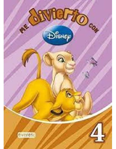 LIBRO ME DIVIERTO CON DISNEY 4